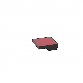 Kippmagnet für Handstundenplan einzeln, 10x10x3 mm, ganzfarbig, 